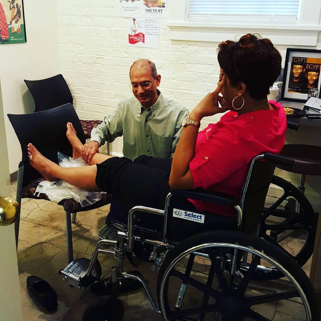 So…..this happened today. Sprained ankles and such!